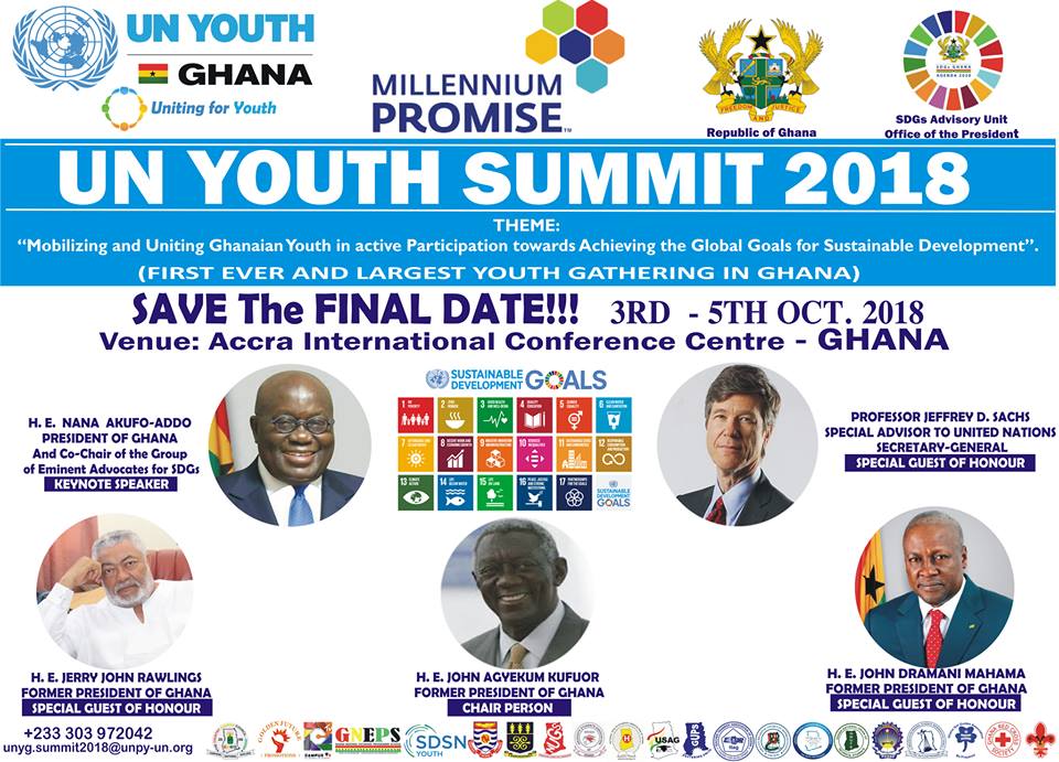 MP TO CO-ORGANIZE 2018 U.N. YOUTH GHANA SUMMIT